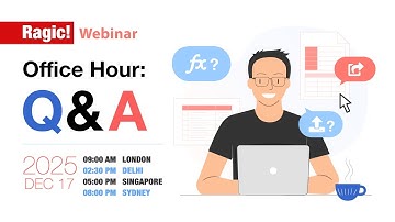 Ragic Office Hour: Q&A Session With Jeff 🗓️ Dec 17th 2025