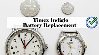 Timex Indiglo Watch Battery Replacement | How to Change the Watch battery on Timex Indiglo Watch