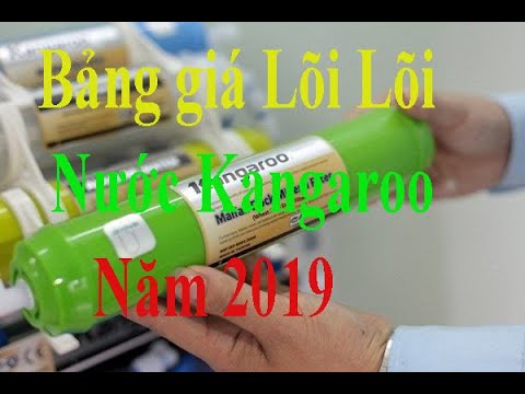 Video: Thay lõi lọc nước giá bao nhiêu?