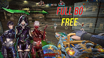 FULL Bộ FREE Cầy Chuyên Zombie Từ Nhân Vật Đến 6 Nòng VIP