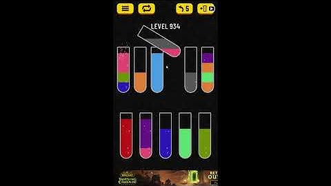 Water Sort Puzzle Level 934