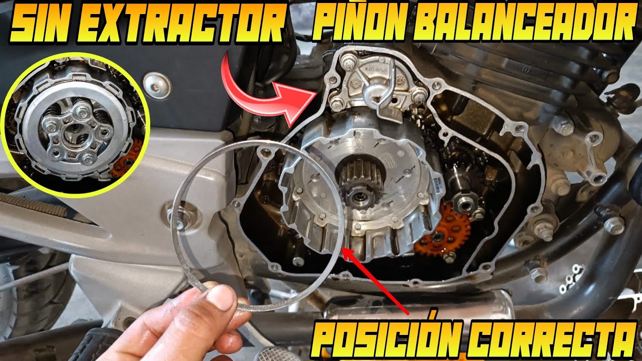 COMO CAMBIAR DISCOS DE EMBRAGUE A UNA MOTO PULSAR 150,180,200,220 SIN EXTRACTOR 😱 FÁCIL Y RÁPIDO