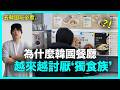 去韓國玩必看..為什麼韓國餐廳越來越討厭‘獨食族’｜DenQ