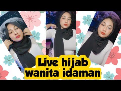 Tante hijab gede sekali bikin gemes live sendirian