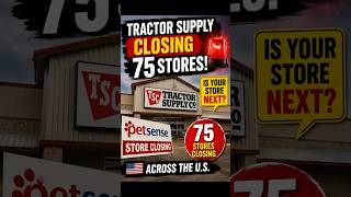 Tractor Supply Closing 75 Stores – 75 Petsense Stores Are Closing! What Customers Need to Know
