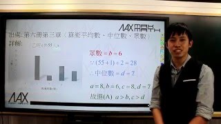 105年 國中教育會考數學科 選擇題 第7題 郭建宏數學 冠傑老師主解