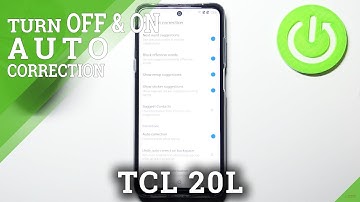 How to Activate Swiftkey Autocorrection in TCL 20L - Switch On Text Correction
