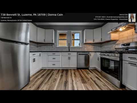 738 Bennett St, Luzerne, PA home video tour