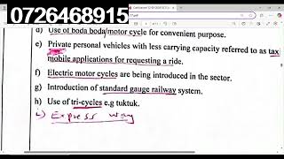 KCSE 2024 BUSINESS STUDIES Marking scheme