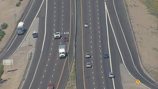 Troopers follow suspect in smart car on chase through Phoenix