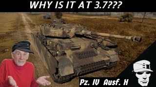 War Thunder Panzer Iv H Why Is It At 3.7