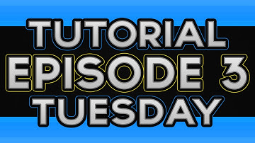 Tutorial Tuesday | Episode 3 | Adobe Photoshop CS6 | YouTube Banner Part 1