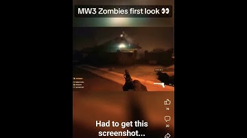 MW3 Zombies first look? #cod #zombies #mw3 #codclips #codmw