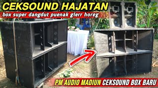 Ceksound Hajatan Jenangan Pm  Madiun Tanggapan Pakai Box Baru  Box Super Horeg Kelas Dangdut