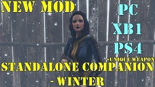 Fallout 4 New Mod - Companion Mod Unique Weapon Ps4, Xb1, Pc