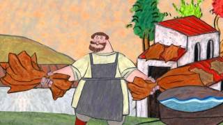 Никита Кожемяка. Мультфильм из серии "Гора самоцветов". Никита Кожемяка. Мультфильм из серии "Гора самоцветов".
