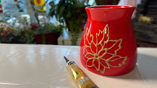 How to Paint on porcelain step by step كيف نرسم على البورسلان