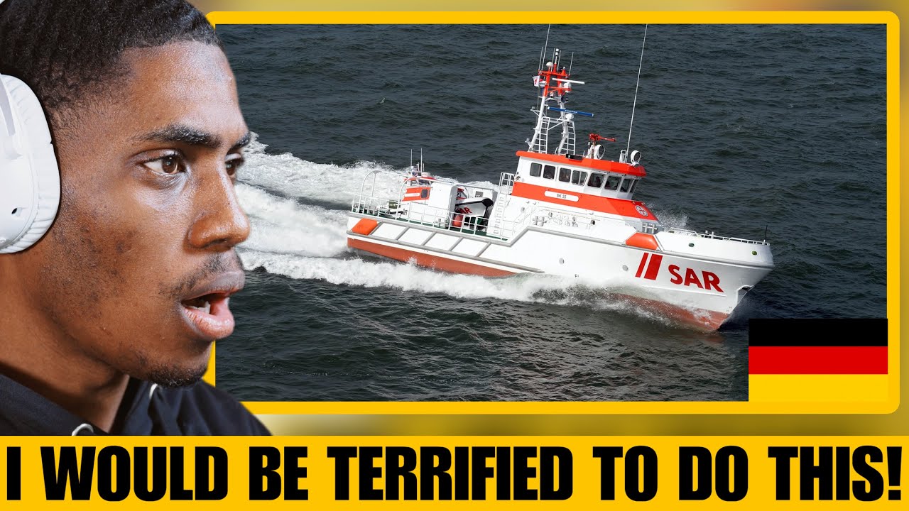 American Reacts to largest German sea rescue cruiser in service for 20 years