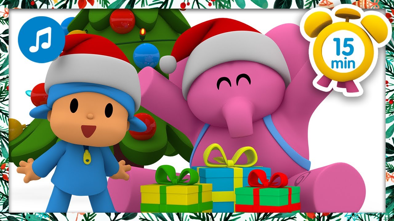 🪅 ¡Ya llega diciembre! + Otras Canciones Infantiles [ 15 minutos ] | Música para Niños | Pocoyó