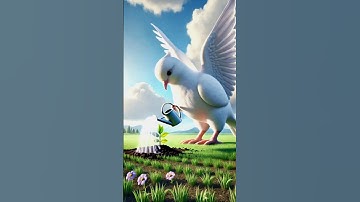 The pigeon apple tree broke 😭 #ai #pigeon #tree #apple #shorts #cartoon