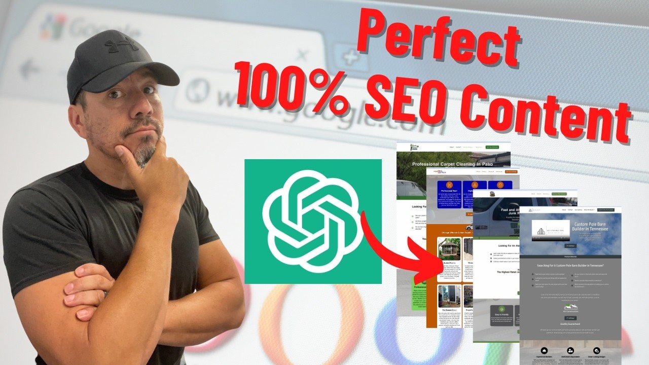 DIY SEO Content: How to Use ChatGPT to Write Content That Ranks - YouTube