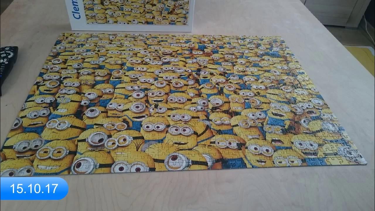 Puzzle Clementoni Impossible The Minions 1000 YouTube