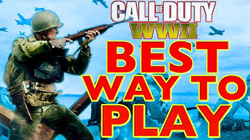 Call of Duty WW2 Multiplayer Gameplay! Best Play Style to be Good!