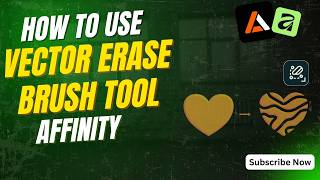✨  How to use the Vector Erase Brush Tool in Affinity Designer – Complete Beginner's Guide!