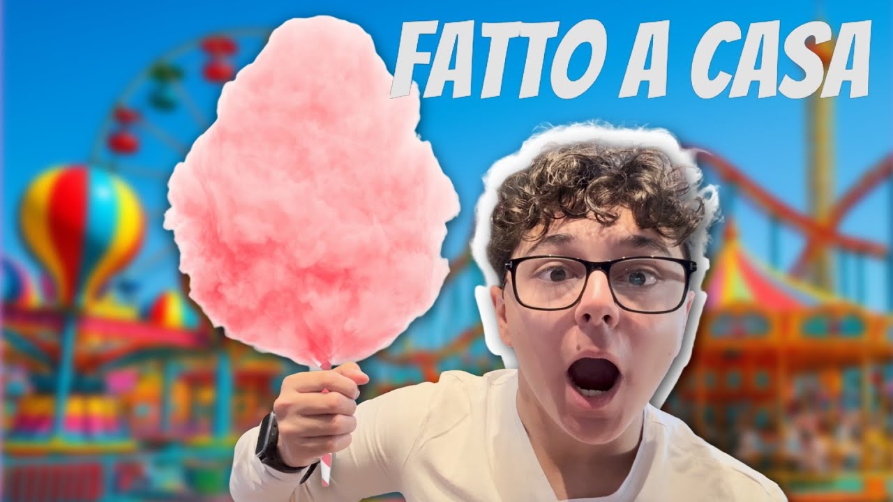 Ho fatto lo ZUCCHERO FILATO in CASA!