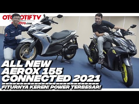 Yamaha All New Aerox Connected 2021 Fitur Keren Dan Powerful L Otomotif Tv Youtube