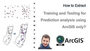 How to Randomly Extract Training and Testing for Prediction analysis using ArcGIS only?