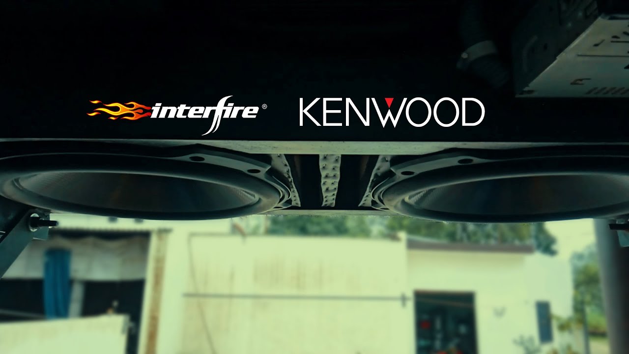 KENWOOD Subwoofer INTERFIRE Mono Amp SOUND BARRIER 2 Channel Amp
