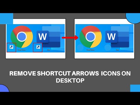 ভিডিও: ডেস্কটপ থেকে কীভাবে একটি শর্টকাট সরানো যায়