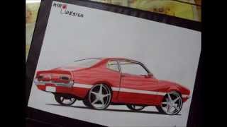 Desenhos de carros by Hiro Design 1ª Edição YouTube