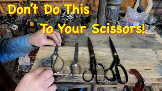 Bad Email Advice on Sharpening Scissors | Engels Coach Shop