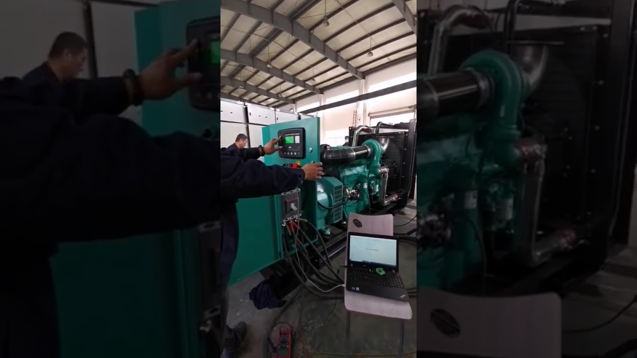 Lucsam Enterprises Load Testing 500 kVA Prime Cummins Generator