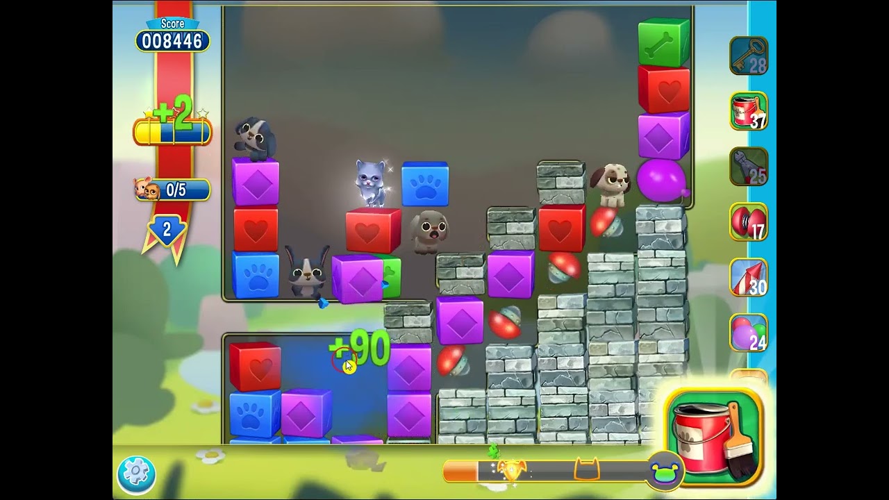 Pet Rescue Saga level 5156 no boosters | PuzzledCubes.site