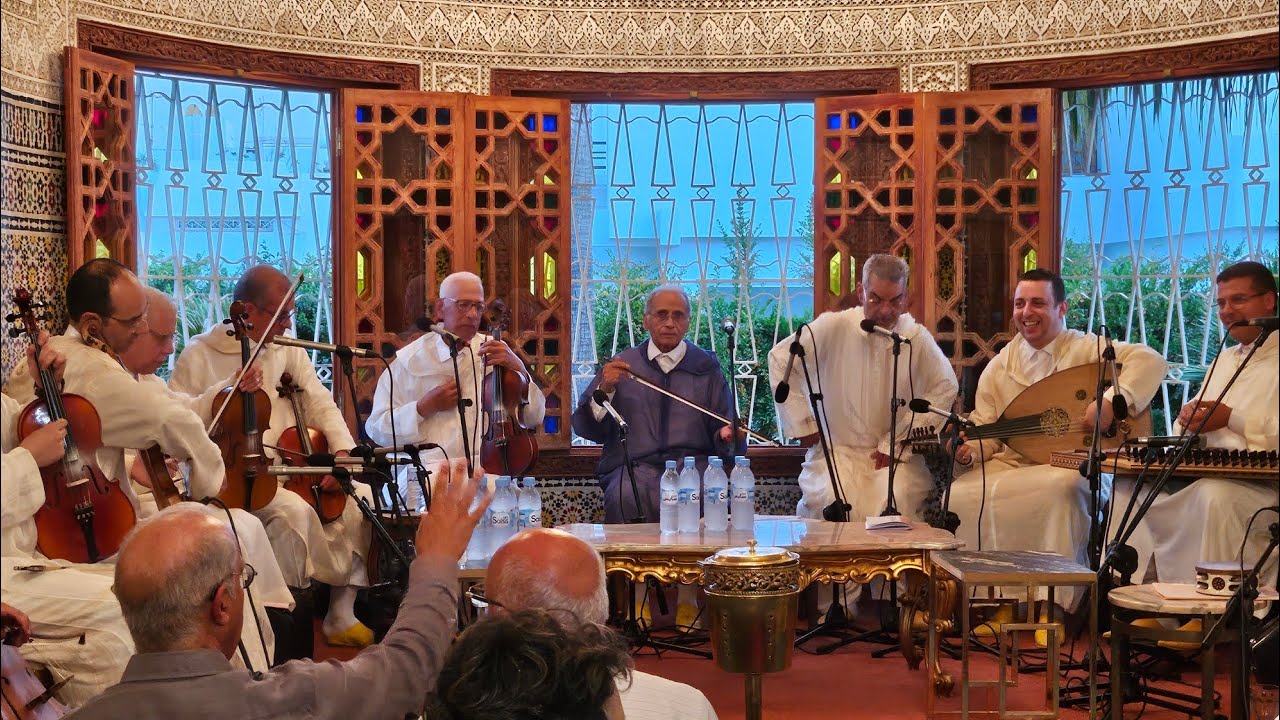 جوق الآلة الأندلسية المغربية     l'orchestre Andalous de Fes       التواشي السبع