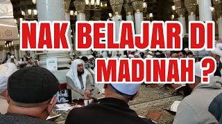 NAK BELAJAR DI MADINAH - HALAQAH AL QURAN DI MASJID NABAWI - UMRAH 2020