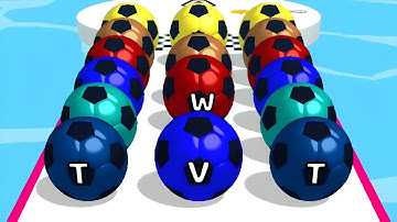 AZ Run Game - ASMR Ball Run level 96 - 97