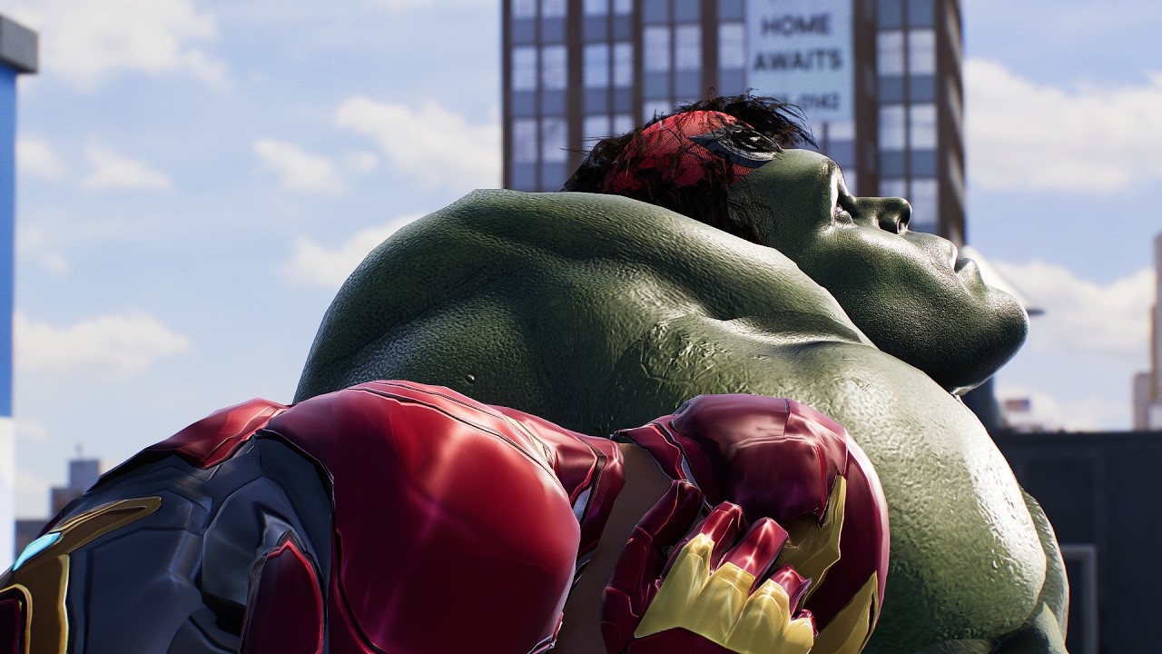 Spider Iron Man & Hulk Avengers Duo Suit vs Sandman NG+ - Marvel's Spider Man 2 Gameplay PS5