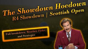 PGA DFS: Showdown Hoedown R4 | Scottish Open