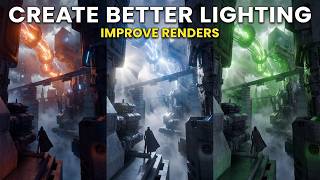 How To Make Beautiful Lighting for Sci-Fi Renders