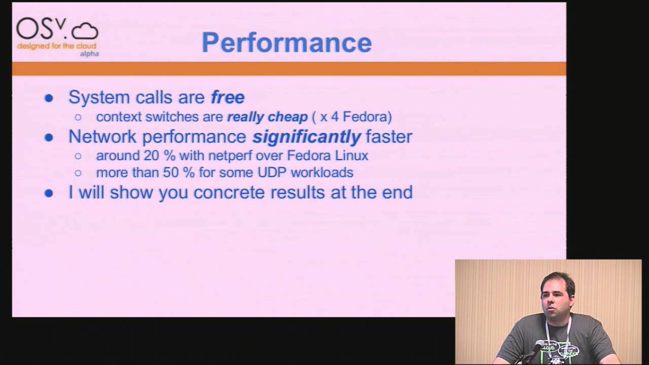 OSv - A Modern Semi-POSIX LibraryOS - Glauber Costa, Cloudius Systems ...