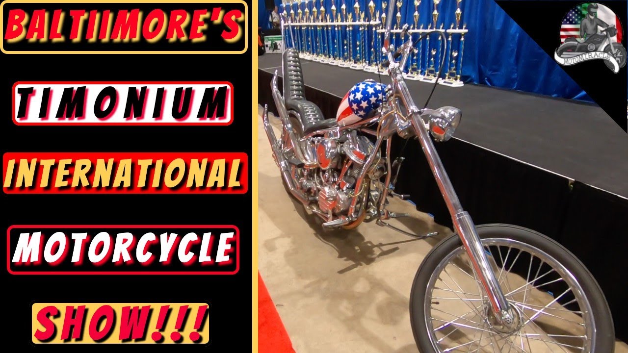 Baltimore's Timonium International Motorcycle Show!!! YouTube