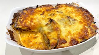 LA VRAIE MOUSSAKA GRECQUE RECETTE FACILE