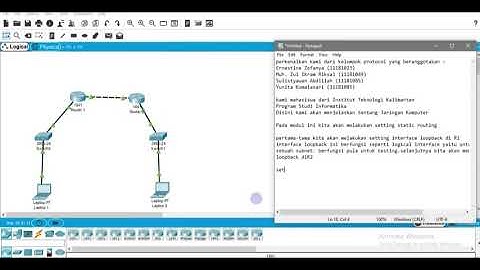 Jaringan Komputer Lab Ke 4 Setting Static Routing 1