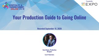HTS Online - Your Production Guide to Going Online