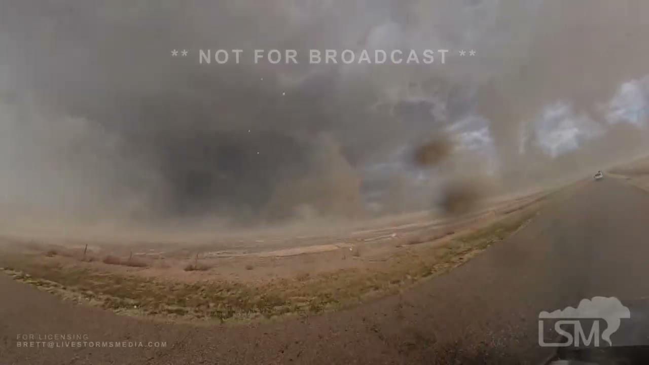 06-22-2026 Fowler, Colorado - Multiple Tornadoes from Dusty