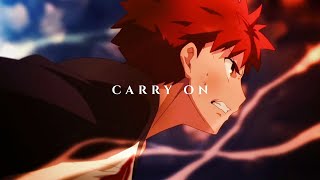 Fate Stay Night - Carry On AMV